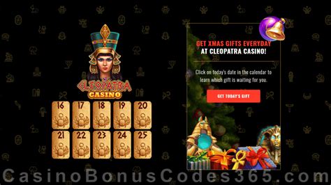 cleopatra casino bonus codes 2020
